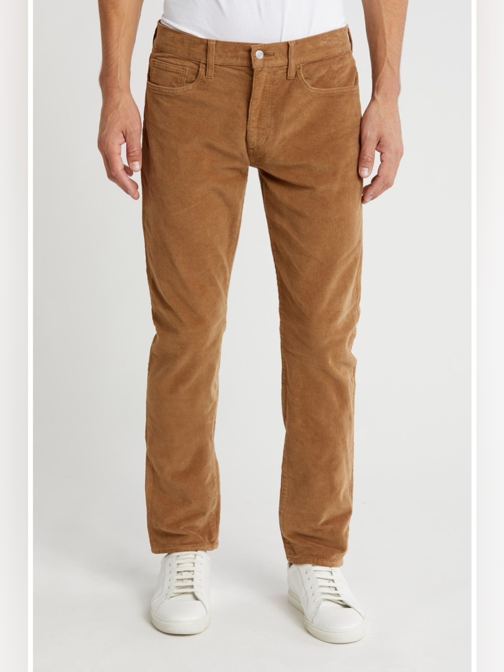 Joe's Jeans Men's Corduroy Pants in Caramel Brown